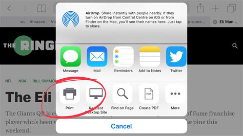 How To Print Wirelessly From IPad IPhone Macworld