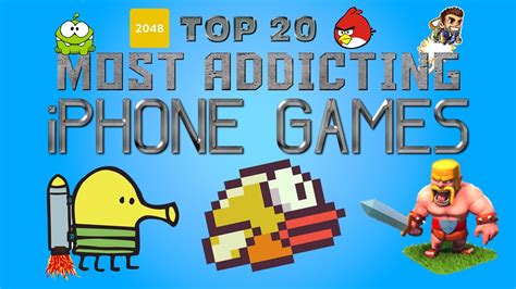 Top 20 Most Addicting Iphone Games Ever Youtube