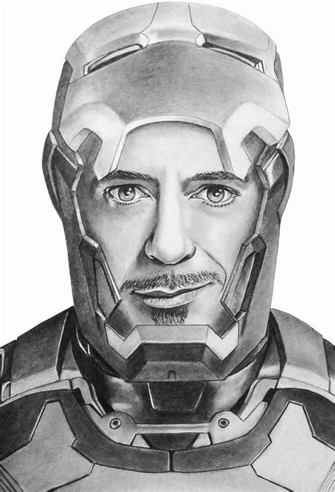 Image Result For Tony Stark Drawing Anthony Stark Iron Man Tony