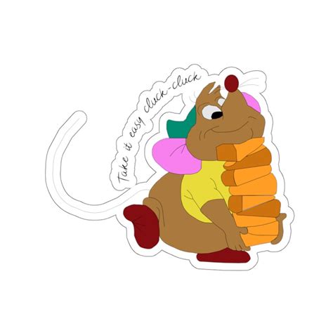 Gus Gus Sticker Cinderella Sticker Disney Stickers Etsy