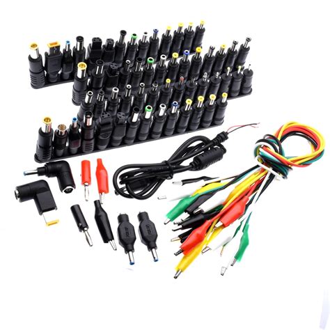 Other Diy And Tools 74 Pcs Universal Laptop Dc Power Supply Adapter