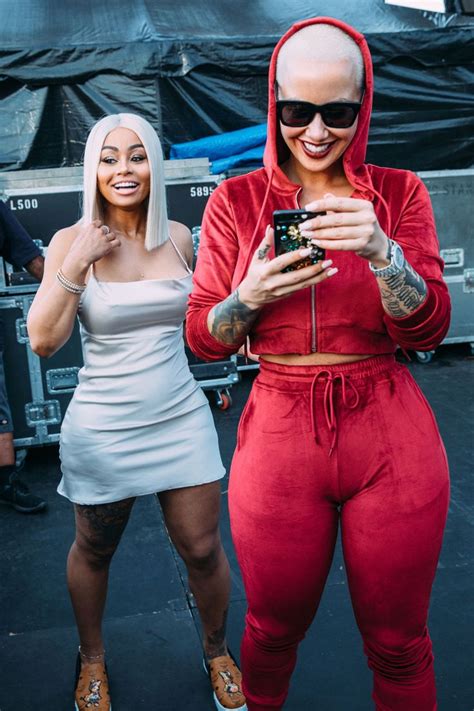 amber rose blac chyna and 21 savage is seen at the day n night festival in anaheim california