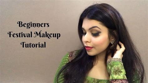 Indian Festival Makeup Tutorial For Beginners Traditional Look