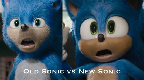New Sonic Trailer Released See How The New Sonic Compares To The Old