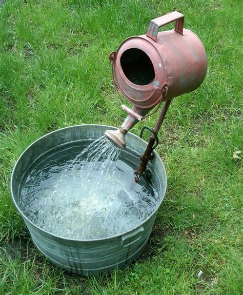 20 Creative Ways To Repurpose Galvanized Buckets And Tubs Water