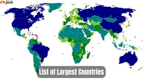 Updated Largest Country In The World By Area 2023 Ranking Name