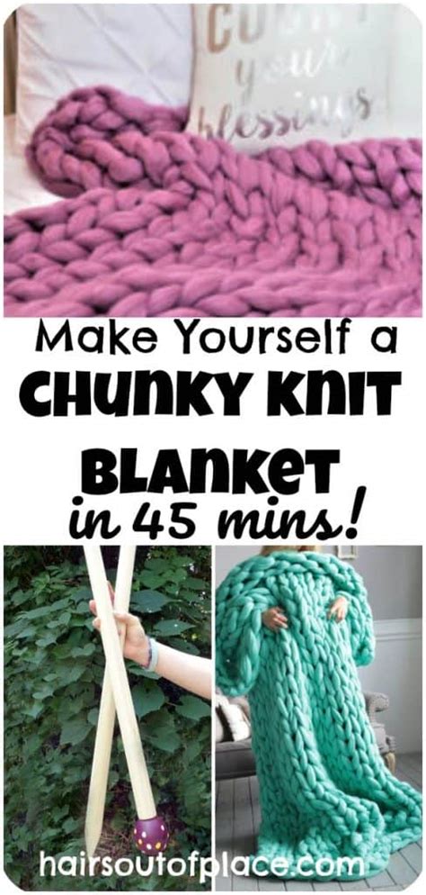 The chunky knit blanket by verycris made with extrafine merino wool colours from the tempera collection. How to make an easy chunky knit blanket November 2018 -Arm ...