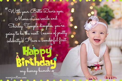 106 Wonderful 1st Birthday Wishes And Messages For Babies 1st