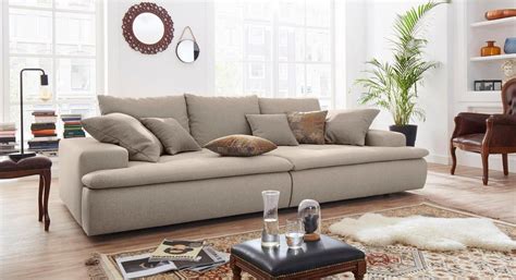 Die big sofas bestehen aus robusten und pflegeleichten materialien, um dir das wohnen so bequem wie möglich zu machen. Nova via Big-Sofa, wahlweise mit RGB-LED, Inklusive loser ...