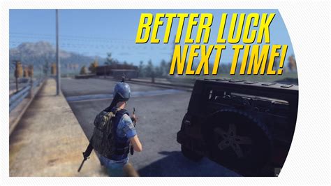 Better luck next time 100 yd range. BETTER LUCK NEXT TIME! - H1Z1 Funny Moment - YouTube