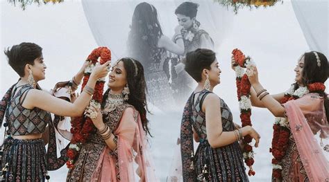 Kerala Lesbian Couple Wedding Photoshoot Went Viral On Social Media Loksatta