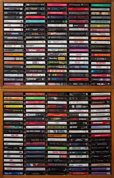 Most Of My Cassette Collection I Found A Couple Shelves So I Can