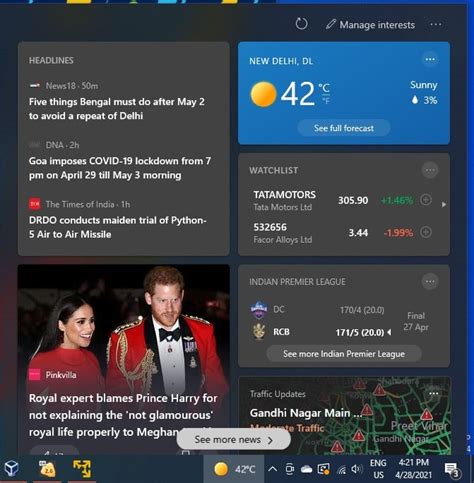 3 Easy Ways To Disable News And Interests In Windows 10 How The Widget