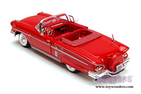 1958 Chevrolet Impala Convertible By Showcasts Collectibles 124 Scale