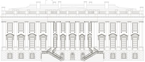 White House Blueprint Download Free Blueprint For 3d Modeling