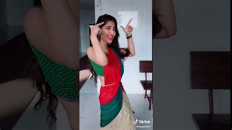 New Tik Tok Video The Carry On Saree Girl Hot Dance New Tik Tok Video Hot Desi Girl Tik Tok