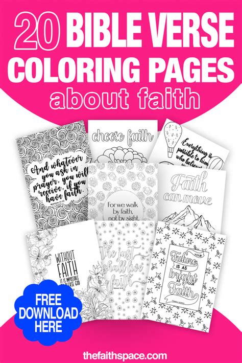 22 Coloring Pages About Faith To Encourage And Inspire You The Faith Space