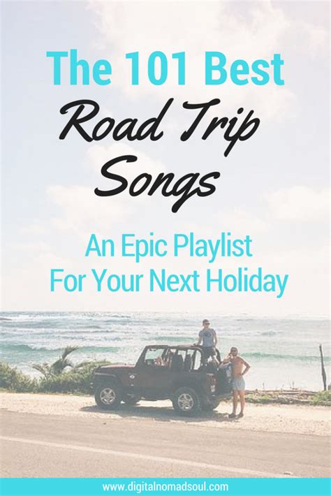 Road trips have the freedom to move as we want, to stop anywhere to see the stunning landscape and even change the route. 101 Perfect Road Trip Songs - Get This Epic Playlist! - Digital Nomad Soul