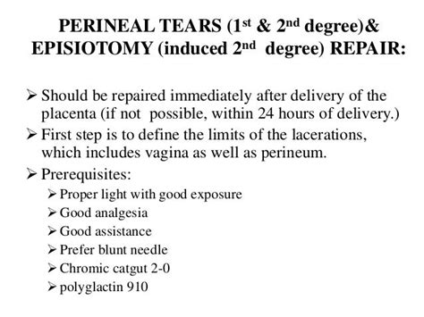 Presentaion On Perineal Tear