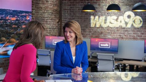 Incoming Cbs Evening News Anchor Norah Odonnell Visits Wusa9