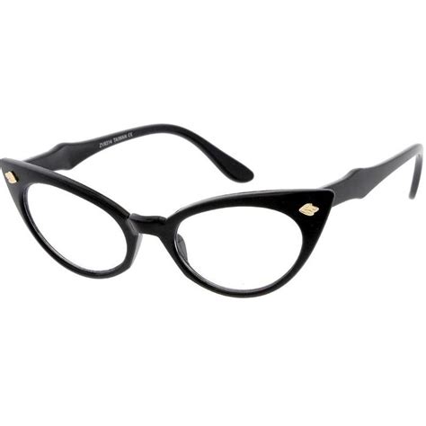 1950 s vintage mod fashion cat eye clear lens glasses zerouv new glasses cat eye glasses cat
