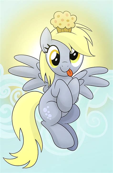 My Little Pony Mlp Derpy Muffins Hooves Is Magic Painting By Nyt Tyh