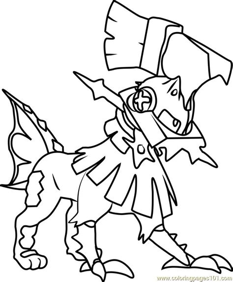 Lycanroc Pages Coloring Pages