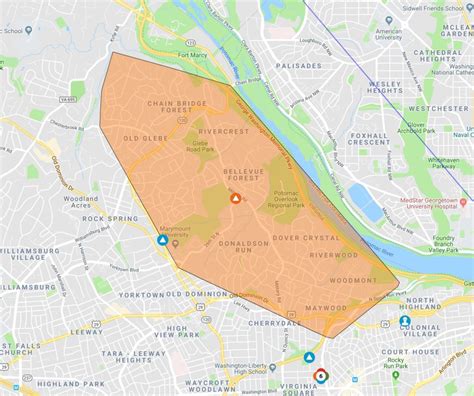 Dominion Electric Virginia Power Outage Map Virginia Map