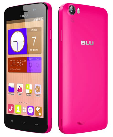 New Blu Studio 50 C D536l Unlocked Gsm Dual Sim Android Cell Phone Black