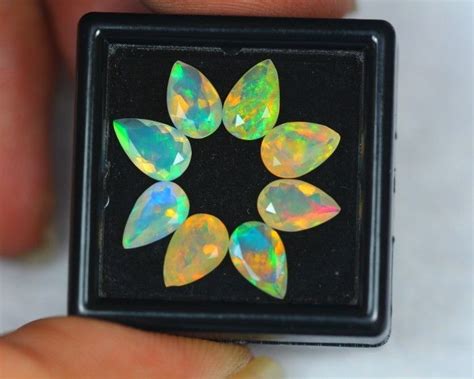 Black Friday 357ct Natural Ethiopian Welo Faceted Opal Lot Mmb63