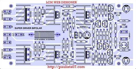 We don't need a separate. AMPLIFICADOR 1500W | Circuit diagram, Electrical circuit diagram, Diy amplifier