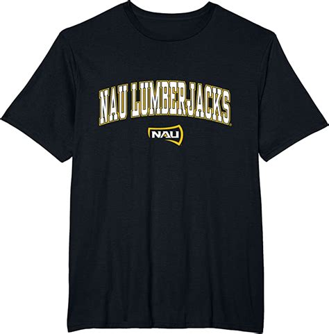 Jersey Northern Arizona Lumberjacks Arch Over Navy T Shirts Tees Design