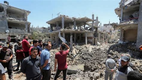conflicto israelí palestino los ataques en la franja de gaza se intensifican a pesar de los