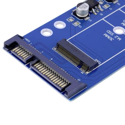M 2 NGFF SSD To SATA 2 5 7 15 22 Pin Converter Adapter Card