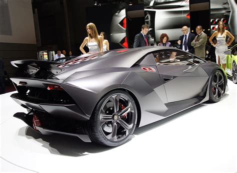 Sesto Elemento Rear 2012 Carbon Fibre Lamborghini Hd Wallpaper