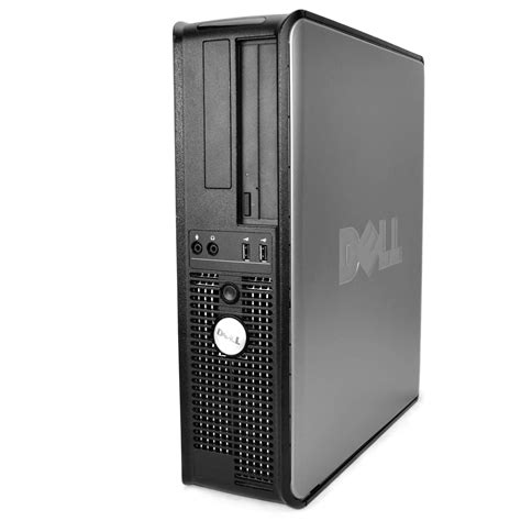 Refurbished Dell Silver Optiplex 760 Desktop Intel Core 2 Duo 23ghz