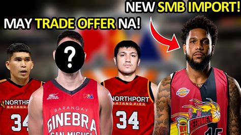 Pba Updates I Ginebra Bolick Offer I Bagong Import Sa Smb Youtube