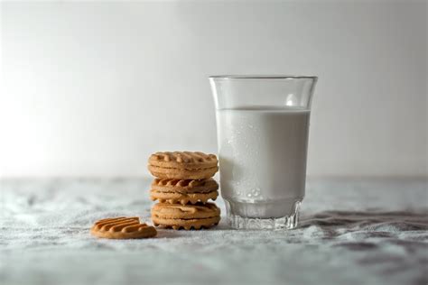 Free Download Image Of Milk And Biscuits Pixlfree