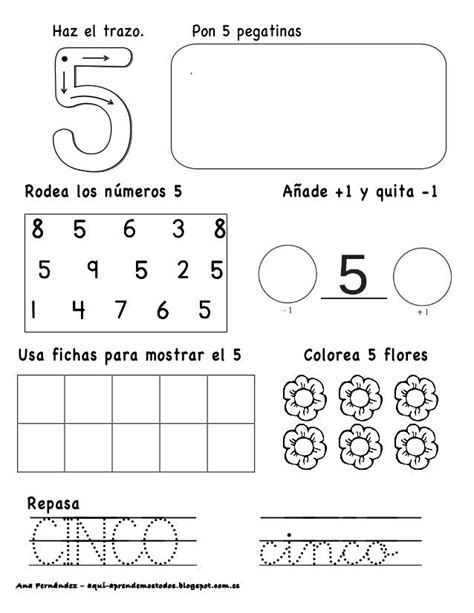 Fichas MatemÁticas 5 1 Imagenes Educativas