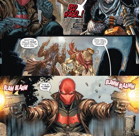 Deathstroke 17 Jason Todd Red Hood Nightwing Batgirl Dc Comics