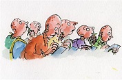 Quentin Blake illustration The Witches by Raold Dahl | Quentin Blake ...