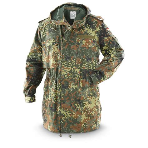 New German Military Surplus Gore Tex Parka 625473 Rain Gear