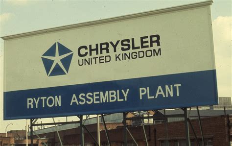 Chrysler Rootes Ryton Assembly Plant British Motors Europe Car Chrysler