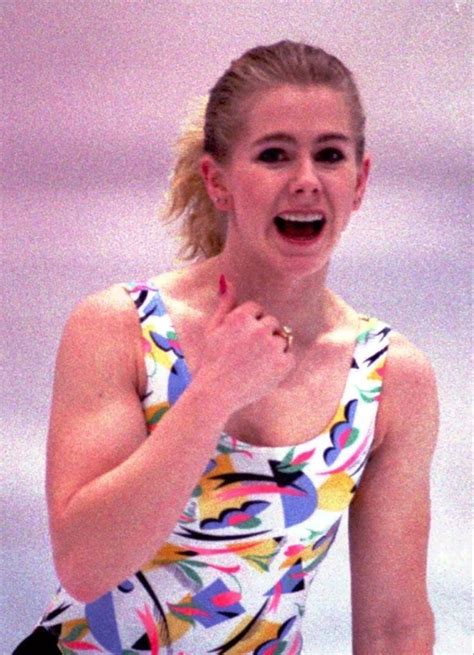 Tonya Harding During A Practice Session At Clackmas Town Center In