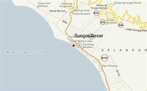Distance between sungai besar and sabak bernam is 11 kilometers (7 miles). SHAHJEHAN D'VILLAGE HOMESTAY SG.BESAR SELANGOR: LOKASI