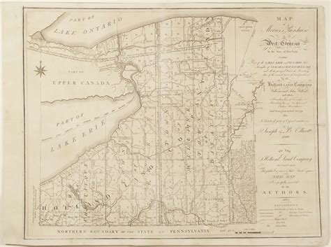 When Western New York Was The Frontier Rare And Antique Maps