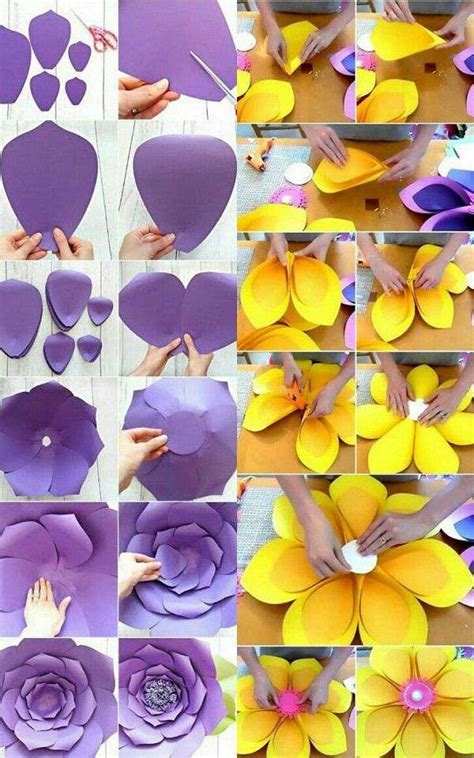 Cara Membuat Paper Flower Detail Step By Step