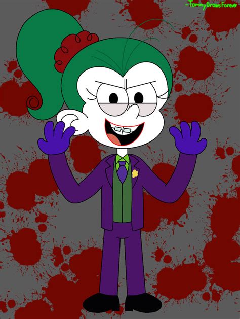 Luan Loud As The Joker By Tommydrawsforever On Deviantart