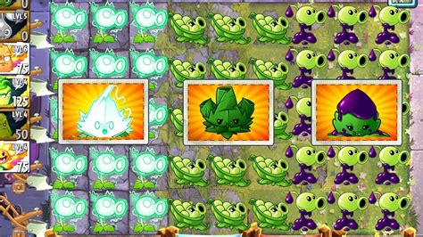 Plants Vs Zombies 2 Goo Peashooter Battlez With Mints Peas Plants