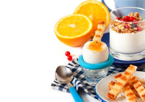 Download Orange Fruit Cereal Yogurt Milk Food Breakfast Hd Wallpaper